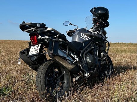 2014 Triumph Tiger Explorer, серебристый, 950000 рублей, вид 5