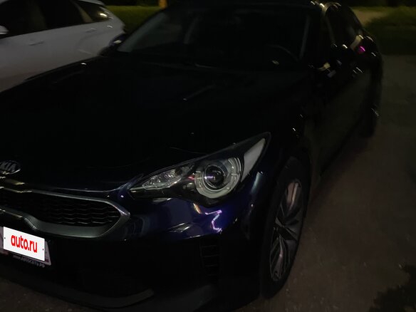 2019 Kia Stinger I, синий, 2000000 рублей