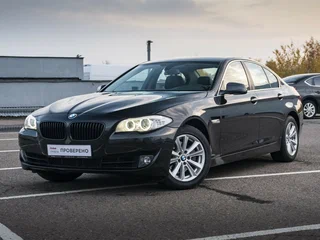 2013 BMW 5 серии 520i VI (F10/F11/F07), чёрный, 2297000 рублей, вид 1