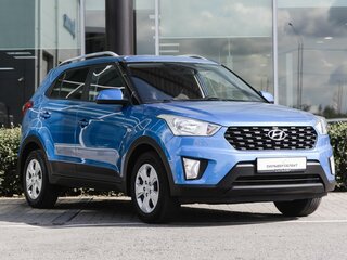 2021 Hyundai Creta I Рестайлинг, синий, 1700000 рублей, вид 5
