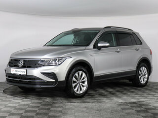 2021 Volkswagen Tiguan II Рестайлинг, серебристый, 2350000 рублей, вид 1