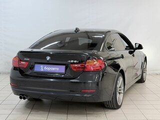 2014 BMW 4 серии Gran Coupe 428i xDrive F32/F33/F36, чёрный, 1790000 рублей, вид 4