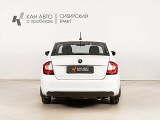 2017 Skoda Rapid I Рестайлинг, белый, 1226000 рублей, вид 4