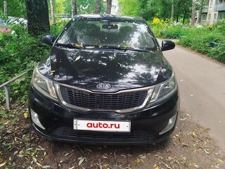 2011 Kia Rio 4-speed III, чёрный, 780000 рублей, вид 2