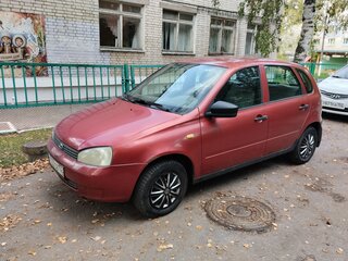 2007 Lada (ВАЗ) Kalina I, красный, 170000 рублей, вид 1