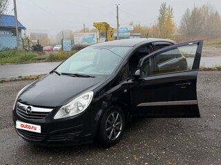 2008 Opel Corsa D, чёрный, 450000 рублей, вид 1