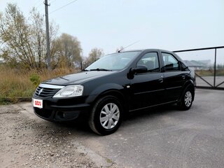 2011 Renault Logan I Рестайлинг, чёрный, 395000 рублей, вид 1