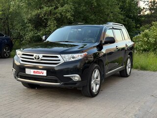 2011 Toyota Highlander II (XU40) Рестайлинг, чёрный, 2370000 рублей, вид 1