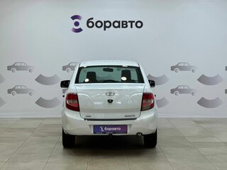 2013 Lada (ВАЗ) Granta I, белый, 499000 рублей, вид 5