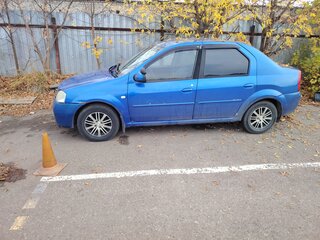 2008 Renault Logan I, синий, 300000 рублей, вид 3