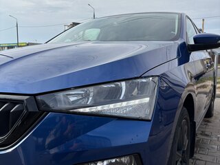 2021 Skoda Rapid II, синий, 1600000 рублей, вид 4
