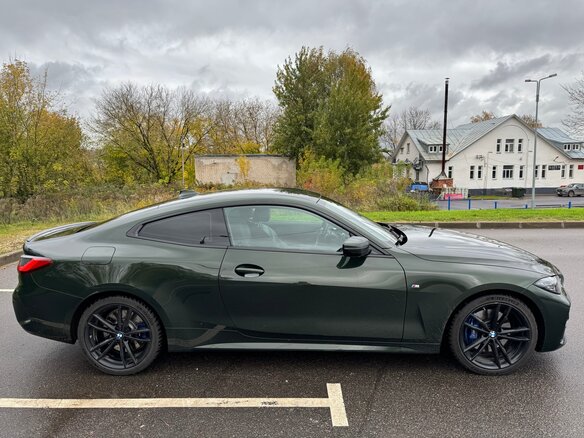 2021 BMW 4 серии 420d xDrive G22, G23, G26, зелёный, 5500000 рублей - вид 5
