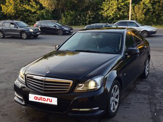 2011 Mercedes-Benz C-Класс 180 BlueEFFICIENCY III (W204) Рестайлинг, чёрный, 1500000 рублей, вид 1