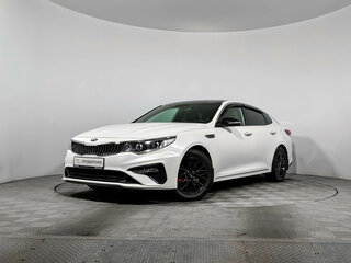 2018 Kia Optima IV Рестайлинг, белый, 1497800 рублей, вид 1