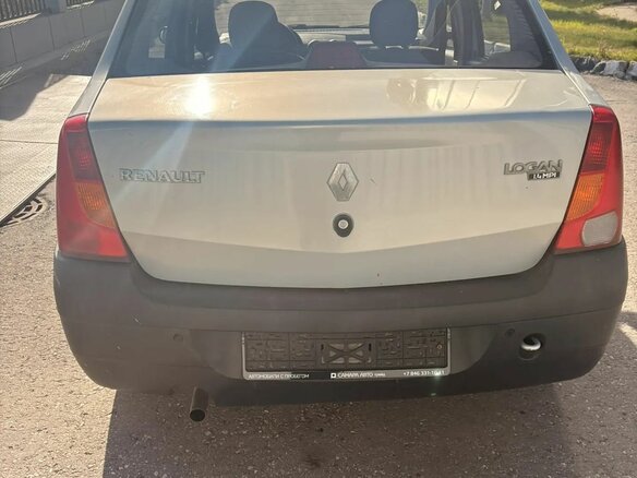 2007 Renault Logan I, серый, 192000 рублей - вид 7