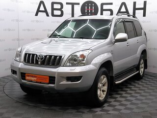 2004 Toyota Land Cruiser Prado 120 Series, серебристый, 1510000 рублей, вид 1