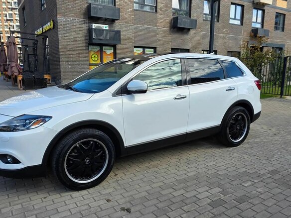2012 Mazda CX-9 I Рестайлинг, белый, 1500000 рублей - вид 3