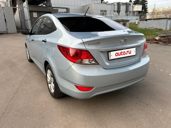 2012 Hyundai Solaris I, голубой, 890000 рублей - вид 5
