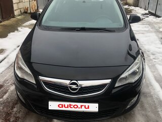 2012 Opel Astra J Рестайлинг, чёрный, 800000 рублей, вид 1