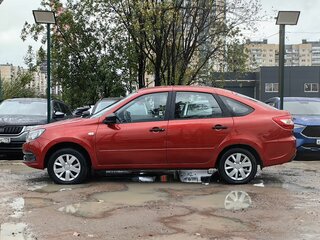 2019 Lada (ВАЗ) Granta I Рестайлинг, красный, 609000 рублей, вид 5