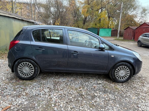 2008 Opel Corsa D, синий, 298000 рублей - вид 3