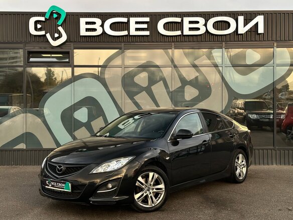 2012 Mazda 6 II (GH) Рестайлинг, чёрный, 917000 рублей