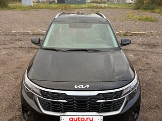 2024 Kia Seltos I Рестайлинг, чёрный, 2800000 рублей, вид 3