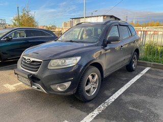2011 Hyundai Santa Fe II Рестайлинг, синий, 1099000 рублей, вид 1