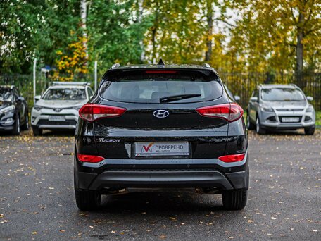 2017 Hyundai Tucson III, чёрный, 1830000 рублей, вид 4