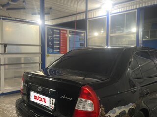 2004 Hyundai Accent ТагАЗ II, чёрный, 230000 рублей, вид 5