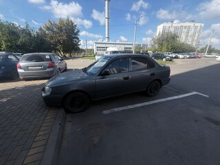 2007 Hyundai Accent ТагАЗ II, серый, 230000 рублей, вид 3