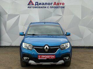 2021 Renault Logan Stepway II Рестайлинг, синий, 1140000 рублей, вид 2