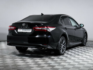 2021 Toyota Camry VIII (XV70) Рестайлинг, чёрный, 3175000 рублей, вид 5