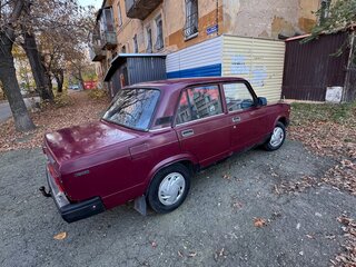 2005 Lada (ВАЗ) 2107, пурпурный, 115000 рублей, вид 3