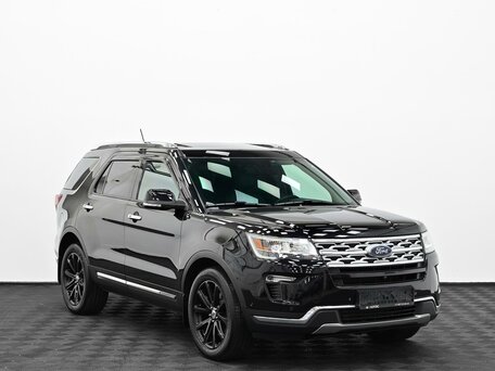 2018 Ford Explorer V Рестайлинг, чёрный, 2505000 рублей, вид 1