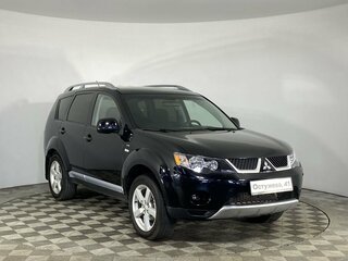 2008 Mitsubishi Outlander II, чёрный, 1159000 рублей, вид 3