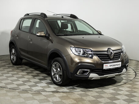 2021 Renault Sandero Stepway II Рестайлинг, коричневый, 1049777 рублей, вид 3