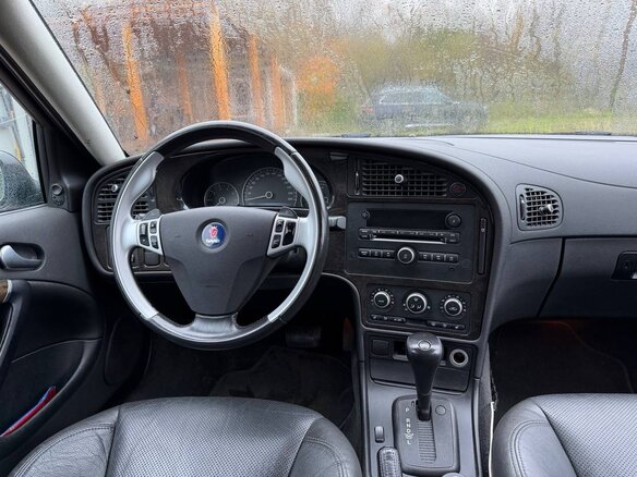 2008 Saab 9-5 I Рестайлинг 2, серый, 1200000 рублей - вид 10