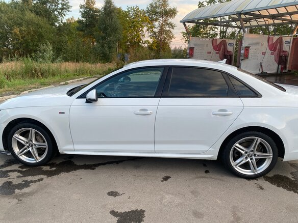 2017 Audi A4 V (B9), белый, 2590000 рублей - вид 3