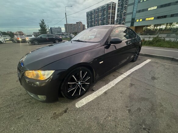 2007 BMW 3 серии 325i V (E90/E91/E92/E93), чёрный, 859000 рублей - вид 6