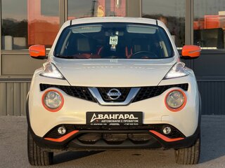 2015 Nissan Juke I Рестайлинг, белый, 1380000 рублей, вид 4