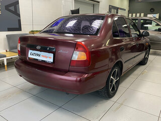 2007 Hyundai Accent ТагАЗ II, красный, 220000 рублей, вид 4