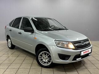 2014 Lada (ВАЗ) Granta I, серебристый, 310000 рублей, вид 3