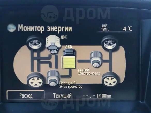 2008 Lexus RX 400h II Рестайлинг, коричневый, 1550000 рублей - вид 6