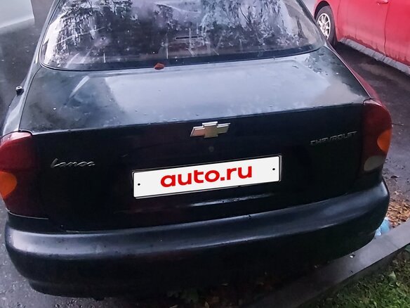 2008 Chevrolet Lanos I, чёрный, 140000 рублей - вид 6