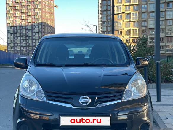 2011 Nissan Note I Рестайлинг, чёрный, 445000 рублей - вид 1