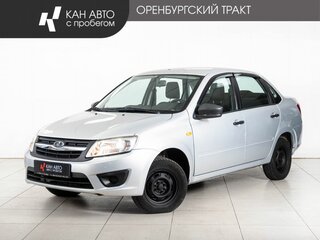 2017 Lada (ВАЗ) Granta I, серебристый, 468000 рублей, вид 1
