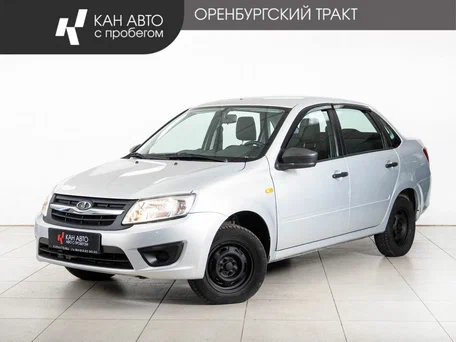 2017 Lada (ВАЗ) Granta I, серебристый, 468000 рублей, вид 1