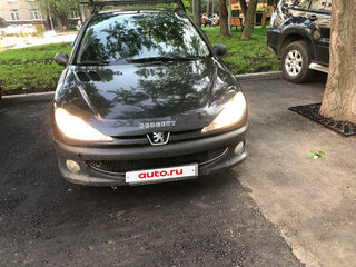 2007 Peugeot 206, чёрный, 300000 рублей, вид 3