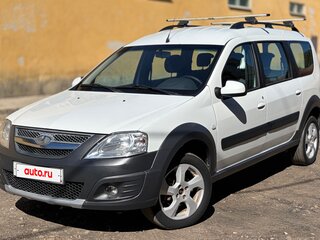 2019 Lada (ВАЗ) Largus Cross I, белый, 975000 рублей, вид 1
